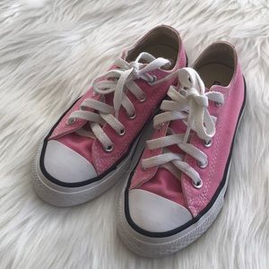 Girls Bubblegum Pink Converse